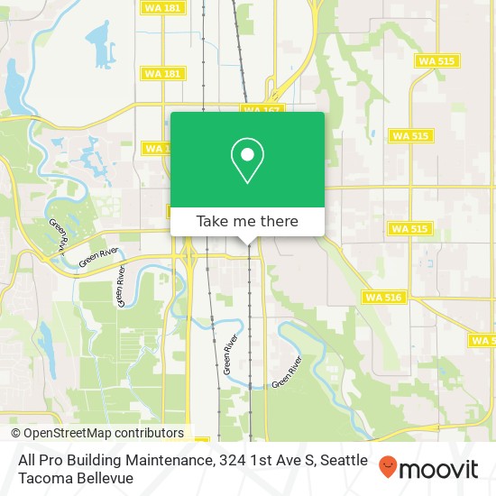 All Pro Building Maintenance, 324 1st Ave S map