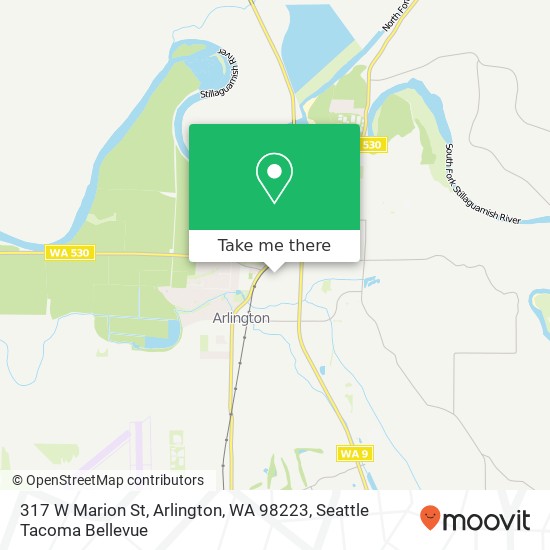 317 W Marion St, Arlington, WA 98223 map