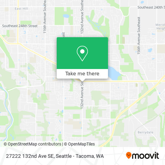 Mapa de 27222 132nd Ave SE