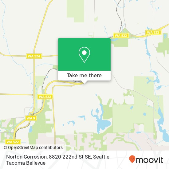 Norton Corrosion, 8820 222nd St SE map