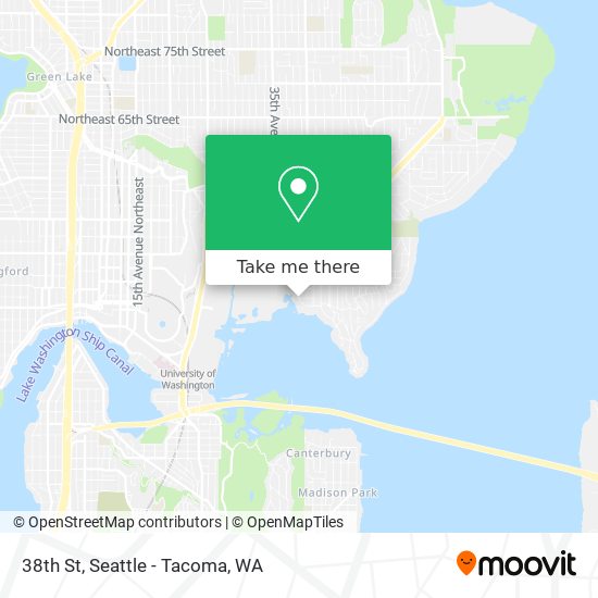 Mapa de 38th St