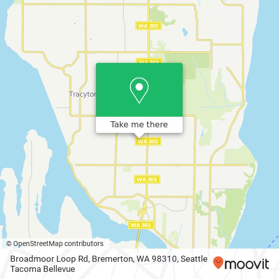 Broadmoor Loop Rd, Bremerton, WA 98310 map