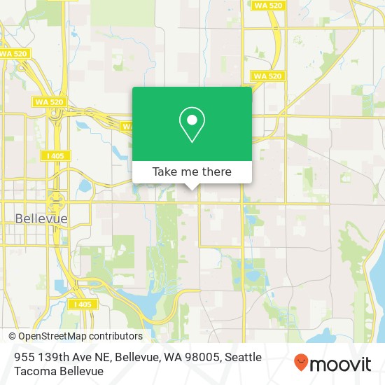 955 139th Ave NE, Bellevue, WA 98005 map