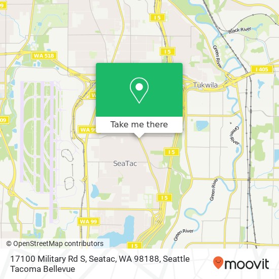 17100 Military Rd S, Seatac, WA 98188 map