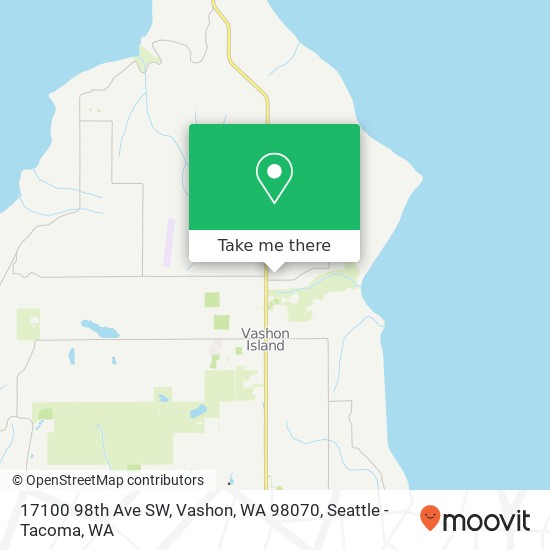 17100 98th Ave SW, Vashon, WA 98070 map