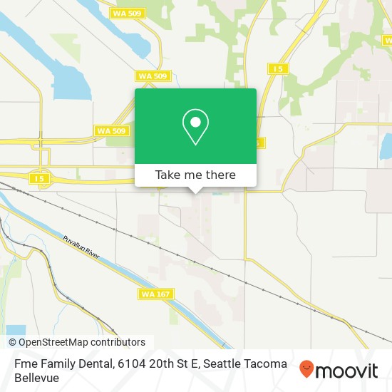 Fme Family Dental, 6104 20th St E map