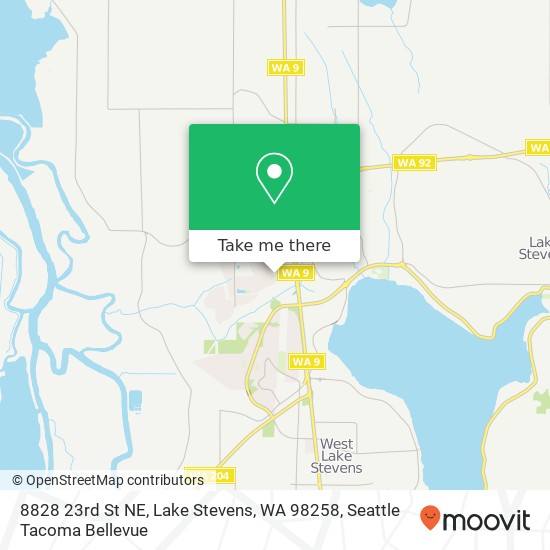 8828 23rd St NE, Lake Stevens, WA 98258 map