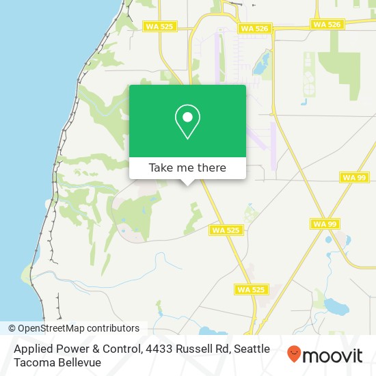Mapa de Applied Power & Control, 4433 Russell Rd