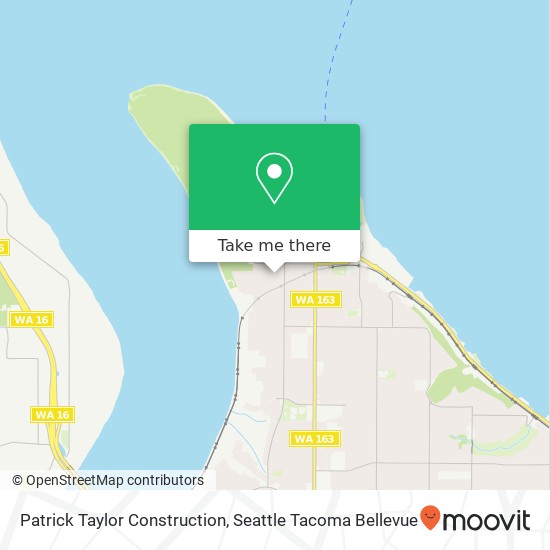 Patrick Taylor Construction map