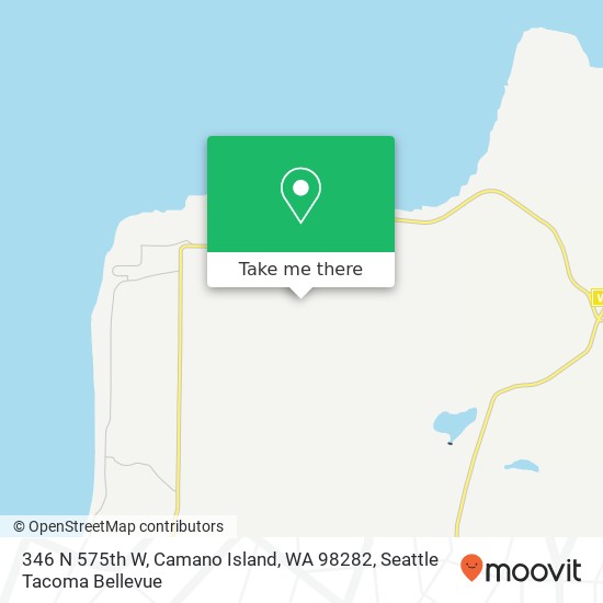 346 N 575th W, Camano Island, WA 98282 map