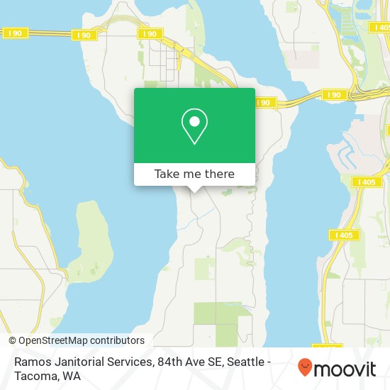 Ramos Janitorial Services, 84th Ave SE map