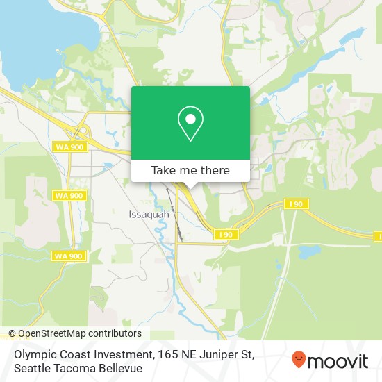 Mapa de Olympic Coast Investment, 165 NE Juniper St