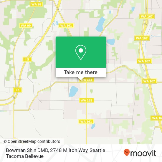 Mapa de Bowman Shin DMD, 2748 Milton Way