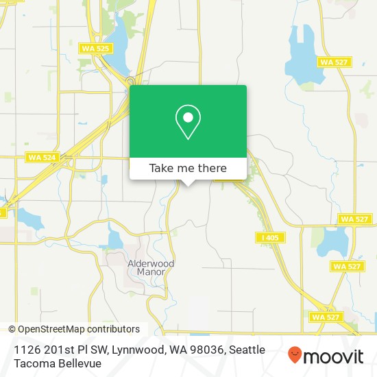 1126 201st Pl SW, Lynnwood, WA 98036 map