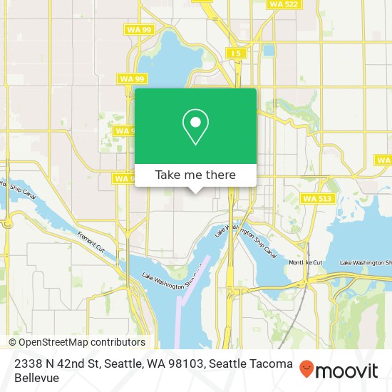2338 N 42nd St, Seattle, WA 98103 map