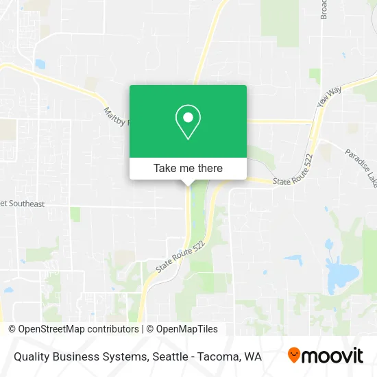 Quality Business Systems, 22509 State Route 9 SE map