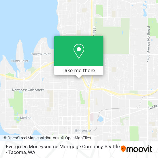 Mapa de Evergreen Moneysource Mortgage Company