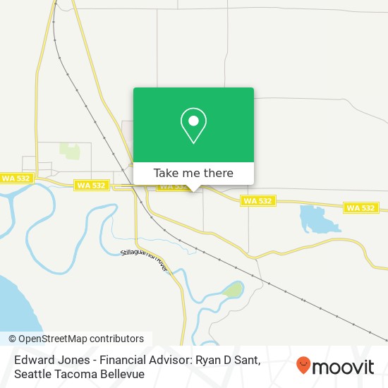 Mapa de Edward Jones - Financial Advisor: Ryan D Sant