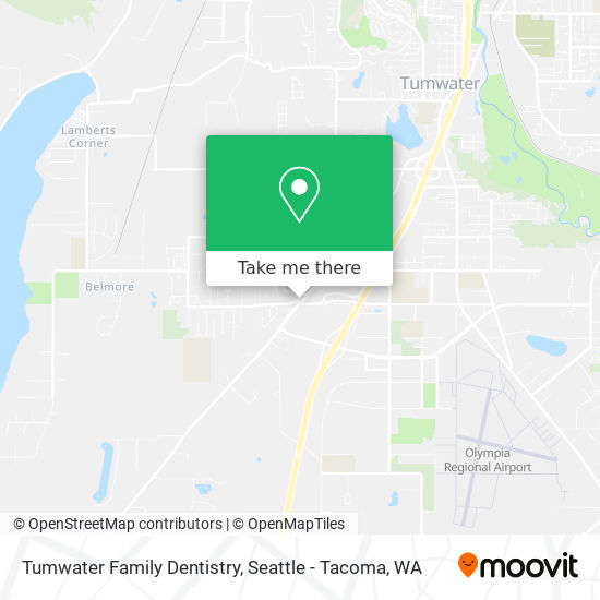 Mapa de Tumwater Family Dentistry