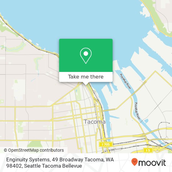 Enginuity Systems, 49 Broadway Tacoma, WA 98402 map