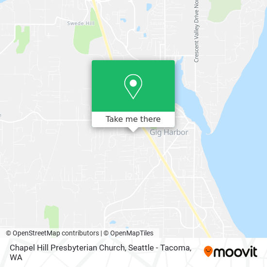Chapel Hill Presbyterian Church map