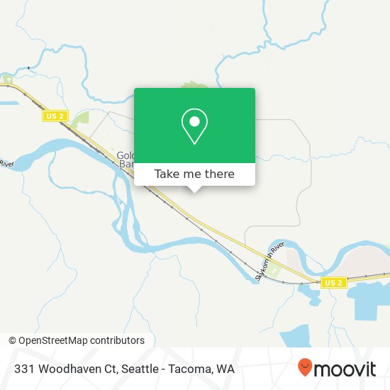 331 Woodhaven Ct, Gold Bar, WA 98251 map