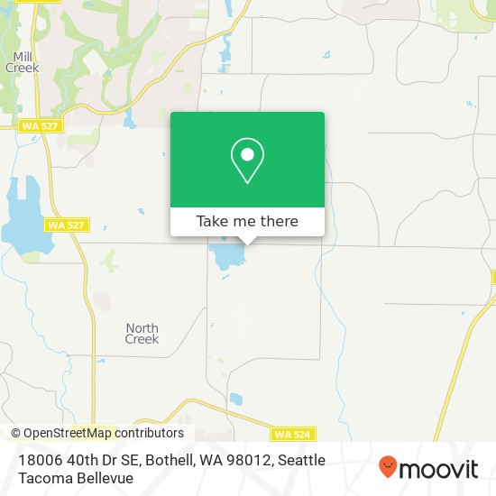 Mapa de 18006 40th Dr SE, Bothell, WA 98012