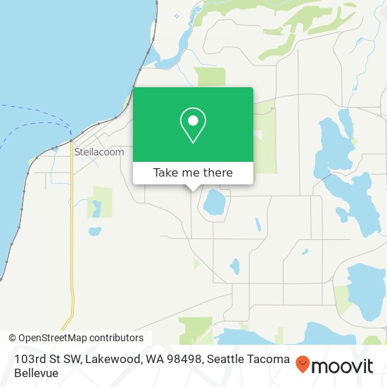 103rd St SW, Lakewood, WA 98498 map