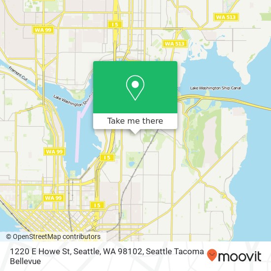 1220 E Howe St, Seattle, WA 98102 map