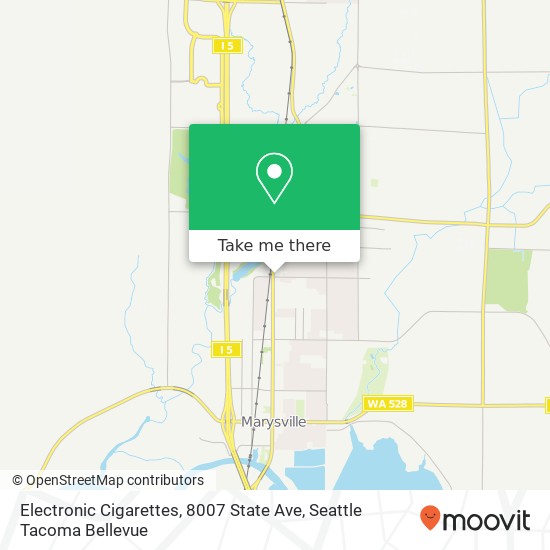 Electronic Cigarettes, 8007 State Ave map