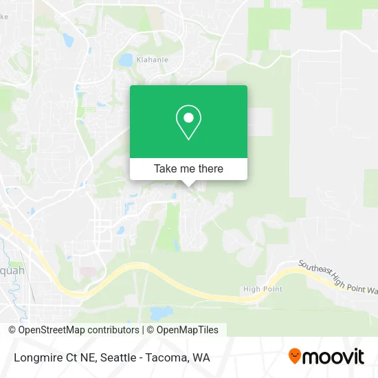 Longmire Ct NE, Issaquah, WA 98029 map