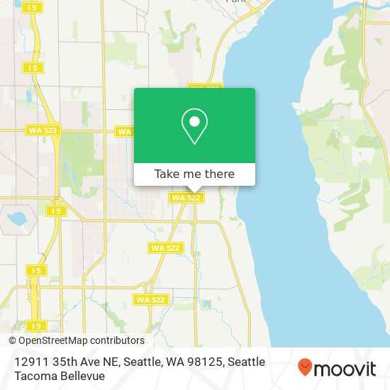 12911 35th Ave NE, Seattle, WA 98125 map