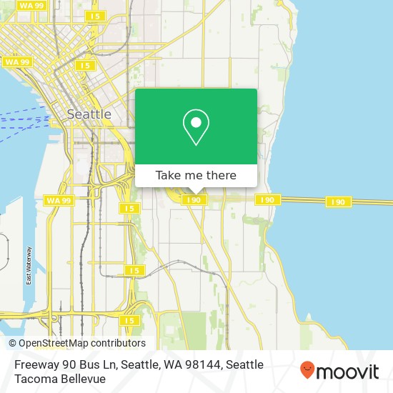 Freeway 90 Bus Ln, Seattle, WA 98144 map