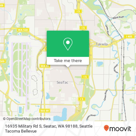 16935 Military Rd S, Seatac, WA 98188 map