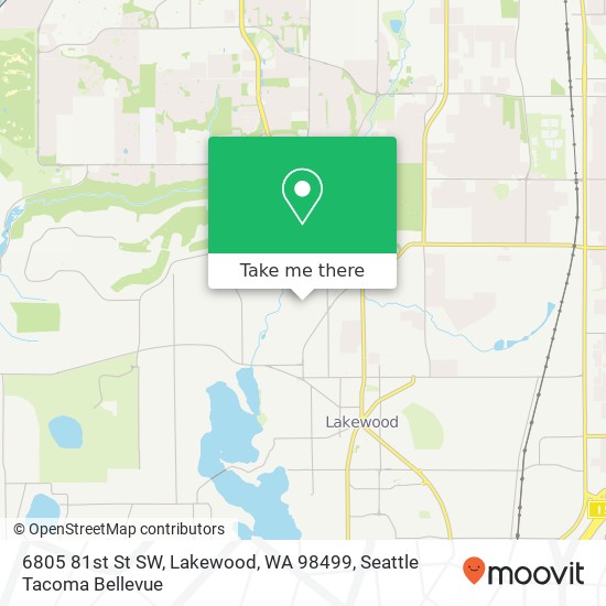 6805 81st St SW, Lakewood, WA 98499 map