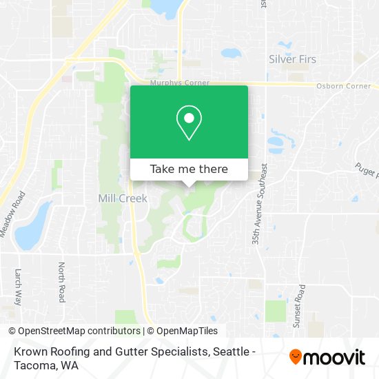 Mapa de Krown Roofing and Gutter Specialists