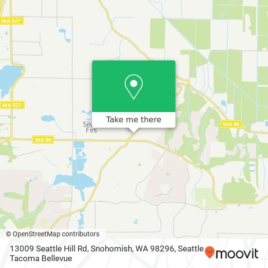 Mapa de 13009 Seattle Hill Rd, Snohomish, WA 98296