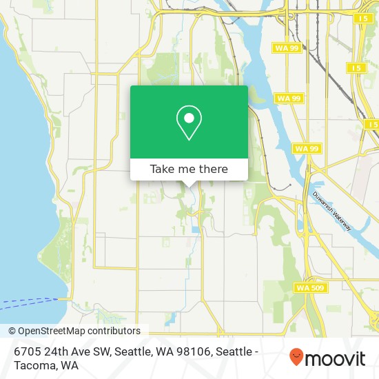 6705 24th Ave SW, Seattle, WA 98106 map