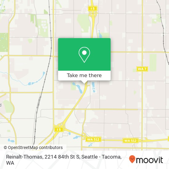 Mapa de Reinalt-Thomas, 2214 84th St S
