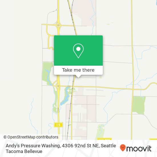 Andy's Pressure Washing, 4306 92nd St NE map