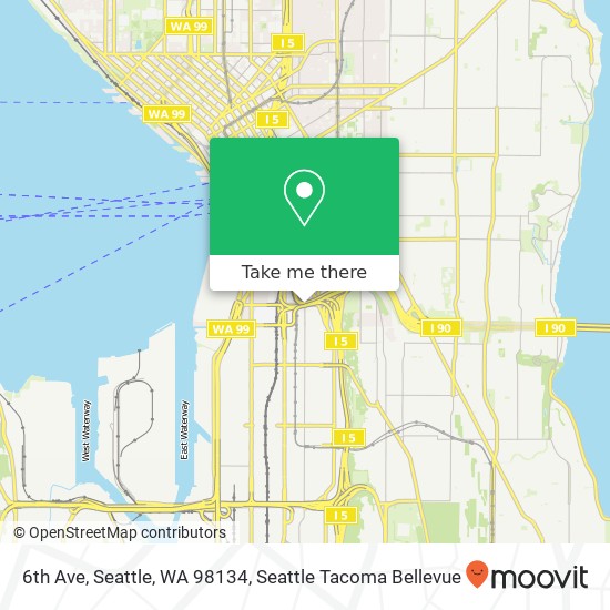 6th Ave, Seattle, WA 98134 map