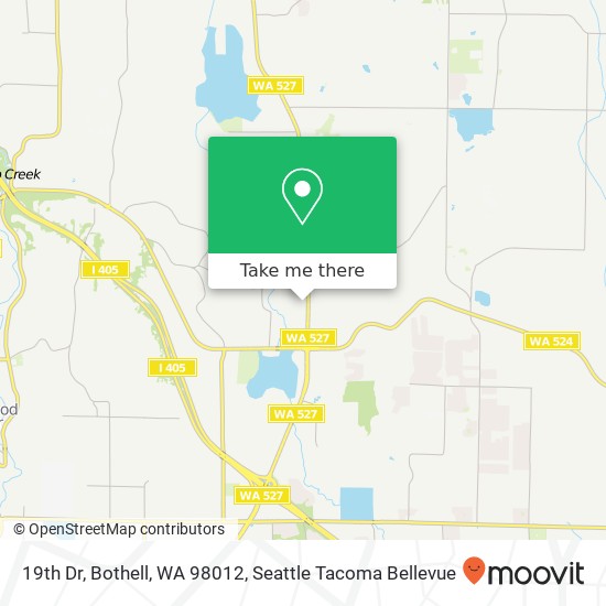 19th Dr, Bothell, WA 98012 map