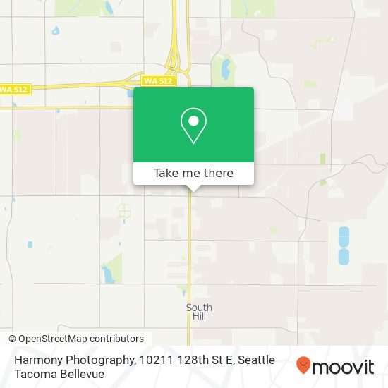 Mapa de Harmony Photography, 10211 128th St E