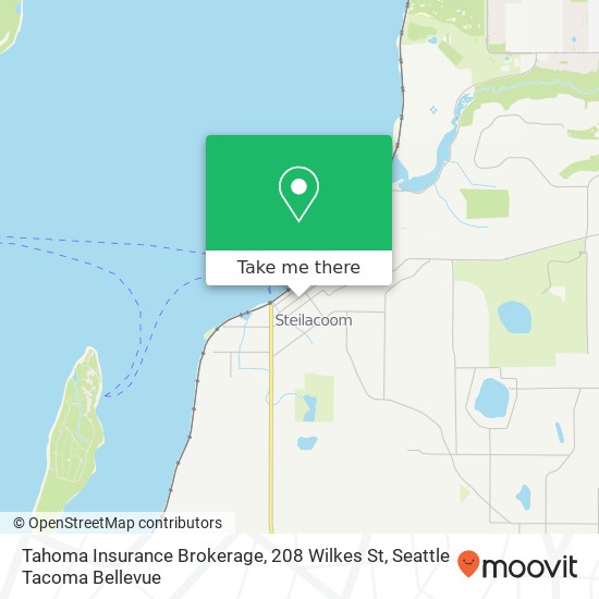 Tahoma Insurance Brokerage, 208 Wilkes St map