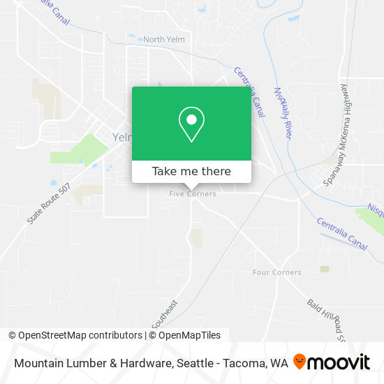 Mapa de Mountain Lumber & Hardware