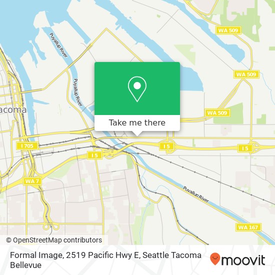Mapa de Formal Image, 2519 Pacific Hwy E