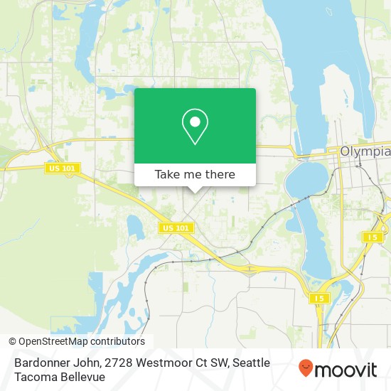 Bardonner John, 2728 Westmoor Ct SW map