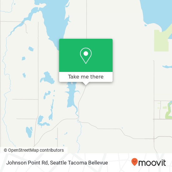 Mapa de Johnson Point Rd, Olympia, WA 98516