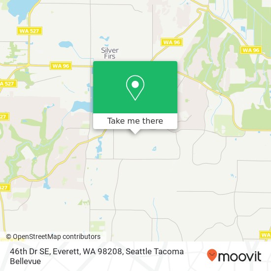Mapa de 46th Dr SE, Everett, WA 98208