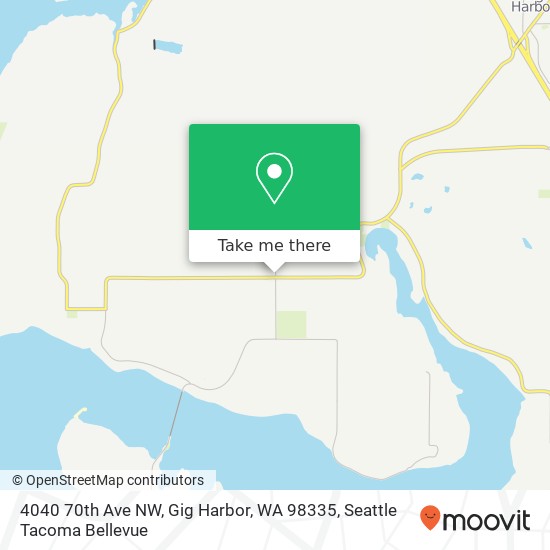 4040 70th Ave NW, Gig Harbor, WA 98335 map